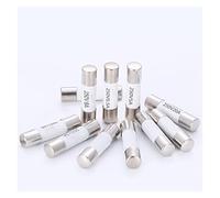 Fuse 10PCS,Ceramic Fuse Tube,5 * 20mm 6 * 30mm Fast Blow Tube Fuses,250V,0.5/1/2/3/4/5/6/8/10/15/20/25/30A,Protection Electrical Circuits Protected circuits (Color : 5x20, Size : 8A)