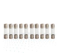 Fuse 10pcs/lot 5 * 20mm 6 * 30mm Fast Blow Glass Tube Fuses 5x20 6x30 mm 250V 0.5 1 2 3 4 5 6 8 10 15 20 25 30 A Fuse Protected circuits (Color : 5x20, Size : 0.3A)