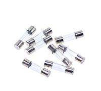 Fuse 10pcs/lot 5 * 20mm 6 * 30mm Fast Blow Glass Tube Fuses 5x20 6x30 mm 250V 0.5 1 2 3 4 5 6 8 10 15 20 25 30 A AMP Fuse Protected circuits (Color : 6x30, Size : 25A)