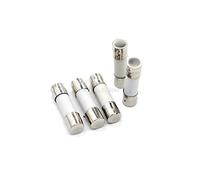 Fuse 10PCS Slow Blow Fuse 10A 250V Ceramic Fuse 5 * 20mm Fuse T10A/250V Without Pin 5X20MM New Protected circuits