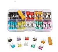 Fuse 120pcs Small Size car Fuse Range Set for car car Truck 2/3/5/7.5/10/5/20/25/30/35a Fuse with Box Protected circuits