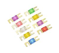 Fuse 1PC 32V 80A Bolt-on Fuse Forklift Car Insurance Auto Blade Fuse 20A 30A 40A 50A 60A 70A 100A 150A 200A Protected circuits (Color : Silver)