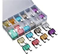 Fuse 24pcs 8 Kinds Car Truck RV Electrical Fuse Kit Big Maxi Blade Fuse Assortment Set 20A-100A for Auto Car SUV Fuse Holder Protected circuits