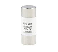 Fuse 2PCS 500V 22x58mm Fast Blow Ceramic Tube Fuse 40A 50A 63A 80A 100A 125A Protected circuits (Color : Pattern Random, Size : 40A)