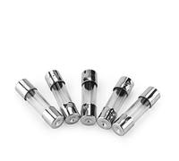 Fuse 50 PCS,250V,Fast Blow Glass Fuse Tube,5 * 20mm6*30mm,Electroniccomponent,0.1/0.2/0.3/0.5/1/2/3/4/5/6/8/10/15/20/25/30A Protected circuits (Color : 100pcs 5x20, Size : 25A)