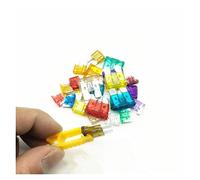 Fuse 50PCS Auto Car Medium Straight Insertion Blade Car Fuse Assortment Kit 3/5/7.5/10/15/20/25/30/35/40A Protected circuits