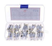Fuse 50pcs/Box 6mm x 30mm 250V Fast Blow Ceramic Fuse Assortment Kit 0.5A 1A 2A 3A 5A 10A 15A 20A 25A 30A