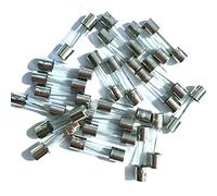 Fuse 50pcs/lot 0.2A 0.5A 1A 2A 3A 5A 6A 8A 10A 15A /250V New Slow Blow Glass Tube Fuse 5mm x 20mm Protected circuits