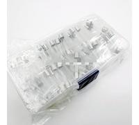 Fuse 50PCS/LOT 6 * 30mm Fast Quick Blow Glass Fuse Assortment Kit, 6x30MM 0.5A 1A 2A 3A 5A 6A 7A 8A 10A 15A/250V
