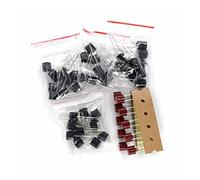 Fuse 50PCS/LOT Cylindrical Fuse Kit T2A T3.15A T4A T5A T6.3A 250V SR-5 2Pin Slow Blow Fuse Assortment Kit 5Kinds Each 10PCS Protected circuits