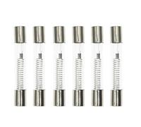 Fuse 5KV Special Microwave Oven Fuse 6 * 40mm 0.65A 0.7A 0.75A 0.8A 0.85A 0.9A 1A Glass Tube Fuse 5000V 700MA 6x40mm High-Pressure Fuse Protected circuits (Size : 1A)
