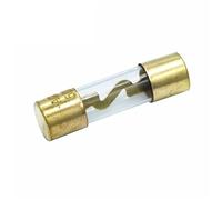Fuse 5Pcs 10 * 38MM Gold Plated Glass Fuses Pack Car Audio Amp Amplifier 10A 15A 20A 25A 30A 40A 50A 60A 70A 80A 100A(30a)