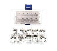 Fuse 60pcs 6x30mm Fast-Blow Glass Fuses Quick Blow Car Glass Tube Fuses Assorted Kit Amp and 5 * 20mm Glass Tube Fuses Protected circuits