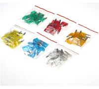Fuse 60pcs Car Fuses 5A 10A 15A 20A 25A 30A AMP Mini Micro Auto Blade Kit Security Blade Type Holder Fuses Assortment Kit Protected circuits