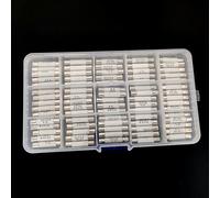 Fuse 75pcs Ceramic 6mm x 30mm 0.5A 1A 2A 3A 4A 6A 8A 10A 13A 15A 20A 25A 30A Assortment Kit 250V 6x30mm Insurance Tube