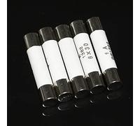 Fuse 75pcs Ceramic Fuse 6 * 30mm 0.5A 1A 2A 3A 4A 5A 6A 8A 10A 13A 15A 16A 20A 25A 30A Fuse Assortment Kit 6x30mm Insurance Tube Fuses Protected circuits