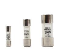 Fuse AC 500V RO16 Fast Blow Ceramic Fuse Link RT18-63 14X51 gG Cutout 2A 4A 6A 8A 10A 16A 20A 25A 32A 63A Protected circuits (Size : 4A)