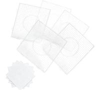 Fuse Beads Boards 5 Large Square Bases 4 Papers for