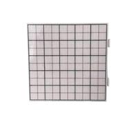 Fuse Beads Boards Beads Baking Board Strikethrough 2.6mm Bean DIY Toy Accessories Iron-on Mat(14x14cm)