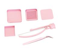 Fuse Beads Kit - 18x3.5x0.5cm ABS Portable Toolkit | Melty Beads Tweezer Pen Needle Tray Organizer | Sorting Craft Tools for Kids Teens Adults Family Friends Creative Projects