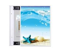 Fuse Box Cover Cabinet Decorative Decorative Panel Cover Push to The Right Meter Box Hide Painting Bedroom(D,50x60cm)