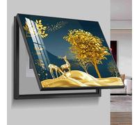 Fuse Box Cover Cabinet Decorative Indoor Electric Cabinet Decoration Hide Paintings Meter Box Decorative Painting Restaurant Electrical Distribution Box Decorative Box,03,50x40cm