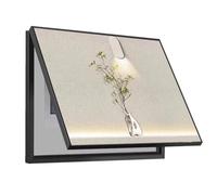 Fuse Box Cover Cabinet Decorative, Indoor Electrical Meter Cover, Electrical Panel Hide Meter Decorative Painting for Home(E,60x40cm)