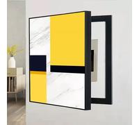 Fuse Box Cover Cabinet, Decorative Painting for Circuit Breaker Panel, Wall Mounted Electrical Box Decor, Stylish Home Interior, 30x40CM