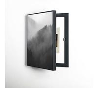 Fuse Box Cover Cabinet, Electrical Panel Cover Decorative Painting, Hidden Circuit Breaker Box Indoor Electrical Switchboard Breaker Panel(8,23.6 * 31.5in)