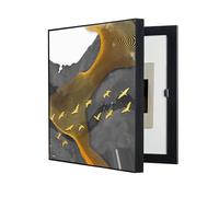 Fuse Box Cover Cabinet, Electrical Panel Cover Decorative Wall Mounted Hide Meter Electric Meter Box Decorative Painting(A,30x40CM/11.8x15.7in)