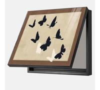 Fuse Box Cover Cabinet, Indoor Electrical Panel Protector, Decorative Mural Distribution Box, Durable & Stylish Electrical Accessory for Home Use