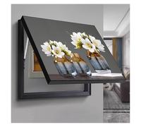 Fuse Box Cover Cabinet Mounted Hiding Panels Featuring Hydraulic Struts Conceal The Electricity Meter Living Room Television Wall(D,35x45cm)