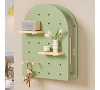 Fuse Box Cover Cabinet, Solid-colored Circuit Breaker Panel Covers, Electric Meter Box Decorative Painting, Simple Install, for Home Room Wall Decoration(Green,40 * 70cm/15.7 * 27.6in)