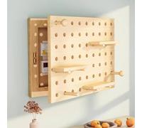 Fuse Box Cover Cabinet - Solid Wood Decorative Panel for Hiding Electrical Meter Boxes