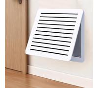 Fuse Box Cover Cabinet Ventilated Breaker Box Cover 8 10 12 14 15 16 inch, Circuit Breaker Panel Lid with Slotted Air Vents, Home Fuse Box Cover Decorative Wall(Style1,WXH-40 x 40CM-15.7x15.7")