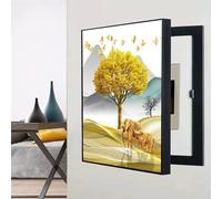 Fuse Box Cover - Decorative Electric Panel Cover, Creative Switch Box Hide for Home Decor