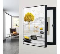 Fuse Box Cover - Decorative Electric Panel Cover, Creative Switch Box Hide for Home Decor