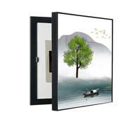 Fuse Box Cover - Decorative Painting for Electric Meter Box, Vertical Art for Corridor