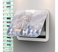 Fuse Box Cover Decorative Wall, Distribution Box Decorative Painting, Restaurant Electrical Distribution Box Decorative Box, Fuse Box Cover Cabinet for Your Home F,38 * 28cm