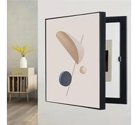 Fuse Box Cover, Fuse Box Cover Wall Mounted Electrical Panel Cover Cabinet Decorative Electrical Panel Cover Decorative Hide Meter Electric Meter Box Decorative Painting Various(A,50x60cm)
