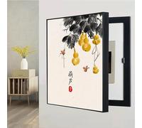 Fuse Box Cover, Fuse Box Cover Wall Mounted Electrical Panel Cover Cabinet Decorative Electrical Panel Cover Decorative Hide Meter Electric Meter Box Decorative Painting Various(C,40x50cm)