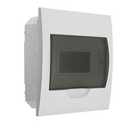 Fuse Box Small Distribution Board IP40 Flush-Mounted Sub-Distribution 1 Row 8 Modules 1 x 8 Single Row with DIN Rail Flush-Mounted Distribution Boxes One