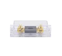 Fuse Car Backup with Plate Base 5 0A 60A 80A 100A 120A 150A 200A 250A 300A 400A Circuit Protection Fork Fuse Protected circuits (Color : Box With Fuse, Size : 200A)
