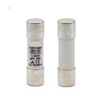 Fuse DC 1000V Solar Fast Blow Ceramic gPV Fuse Link DNPV1038 10X38 gG Cutout 2A 4A 6A 8A 10A 16A 20A 25A 30A Protected circuits (Size : 20A)