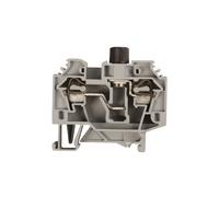 Fuse fitting 6mm² grey 10A G 5x 20mm DIN 35mm 282-122