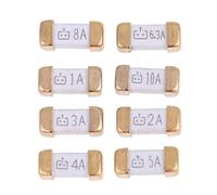 Fuse Gold 1808 125V 250V AC 0451 SMD Fast Blow Fuse 0.5A 0.75A 1A 2A 3A 4A 5A 6.3A 8A 10A 12A 15A 500MA 750MA 2410 Ultra-Rapid fuses Protected circuits (Size : 1808 FUSE SOCKET)