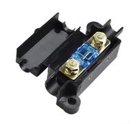 Fuse Holder for Midi Fuses, 40 Amps 32VDC with Heat-Shrinkable Accessories, Inline Fuse Box Base for Caravan X4, Dual Battery, Mar(60A Blue)