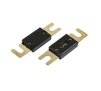 Fuse Insert 5 Pieces Fuses 30 40 50 60 70 80 100 130 150 175 200 250 300 350 400 AMP Gold Tone Plated Fuse Protected circuits (Color : 50a)
