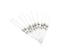 Fuse Insert Slow Blow 3.6 x 10 Glass Tube Fuse 250V 0.5A 1A 1.5A 2A 3A 3.15A 4A 5A 6.3A 8A 10A 15A with Pin 3.6x10mm Protected circuits (Color : 3a, Size : Slow blow)