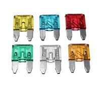 Fuse Professional 60Pcs 5/10/15/20/25/30A Assorted Auto Car Truck Standard Mini Blade Fuses Kit Car Accessories Supplies Products